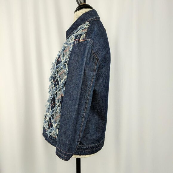 Vintage JPG Jean Paul Gaultier Jacket Medium Jean Patchwork - Picture 5 of 8